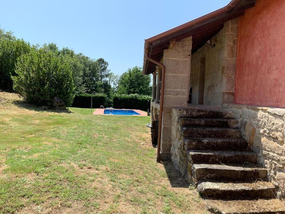 Casa De Campo Con Piscina, Entera O Por Habitaciones Amoeiro Eksteriør bilde